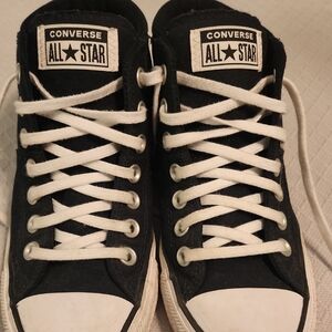 Converse Kids Black and White Sneakers